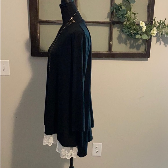 Last One! Boutique lace black tunic/dress - Picture 3 of 7